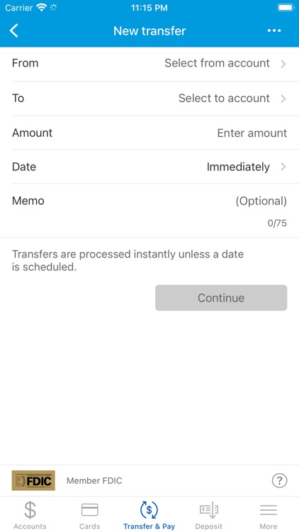 Kirkpatrick Bank Mobile screenshot-4