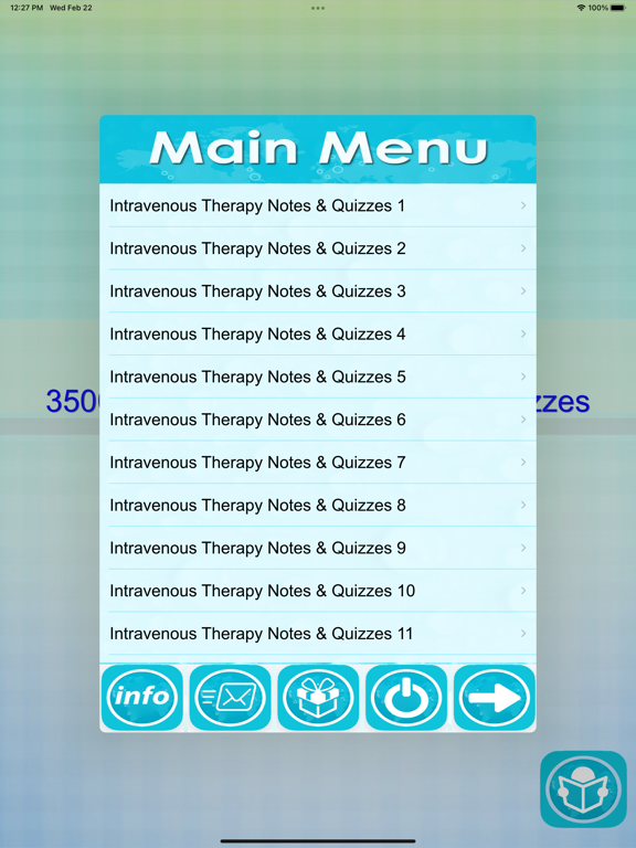 Screenshot #4 pour Intravenous Therapy Test Bank
