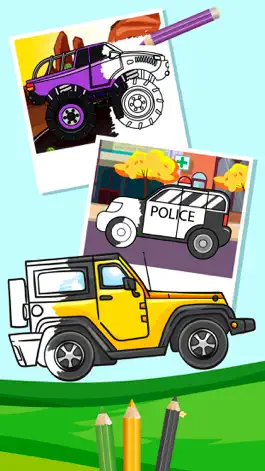 Game screenshot Magic Cars Coloring Pages Pack hack