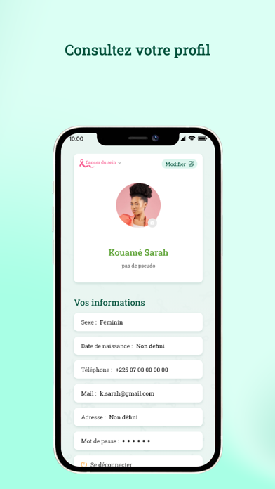 CNRAO Stop Cancer Screenshot