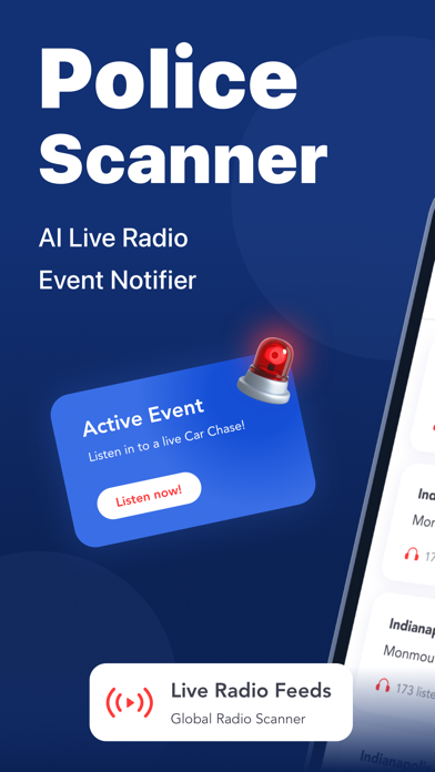 Police Scanner Live Radioのおすすめ画像1