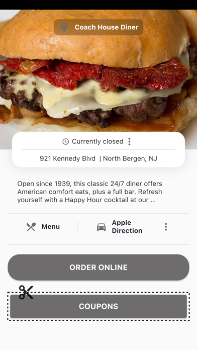 Coach House Diner Screenshot