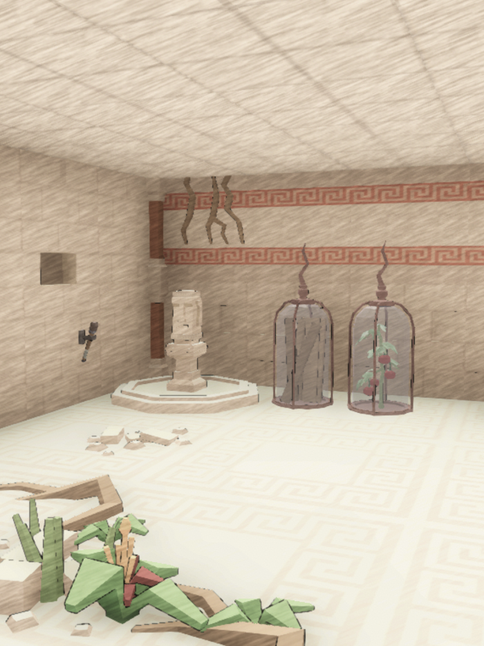 Escape Game Sketch ruins