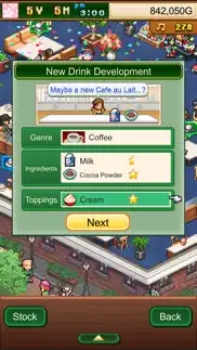 cafe master story iphone screenshot 2