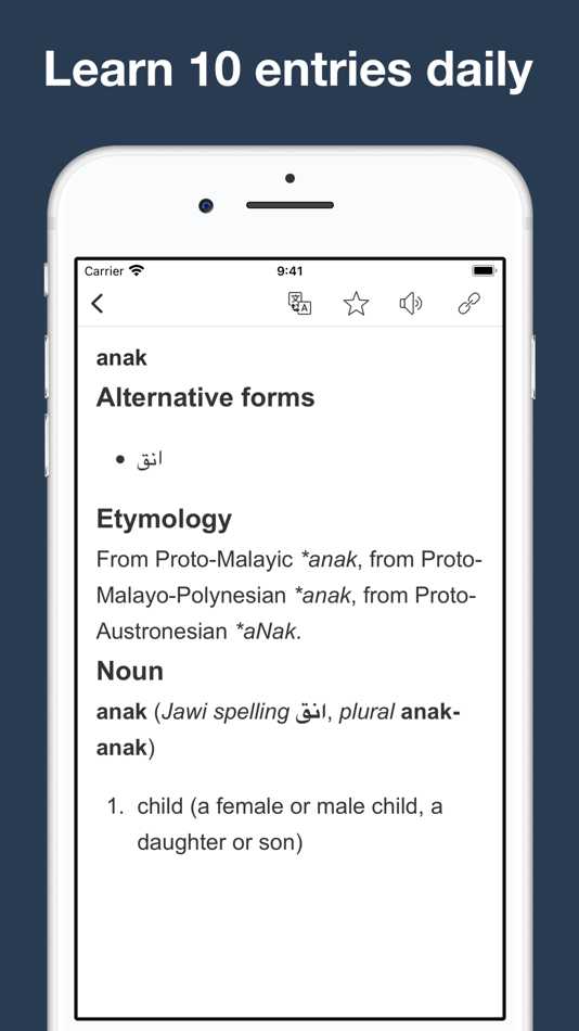 #5. Malay Origin Dictionary (iOS) 由: Trang Hoai