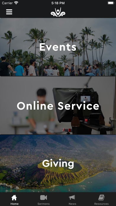Oahu Church of Christ App Screenshot