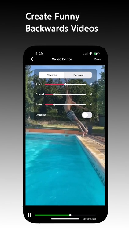 Reverse Video Editor - Funny
