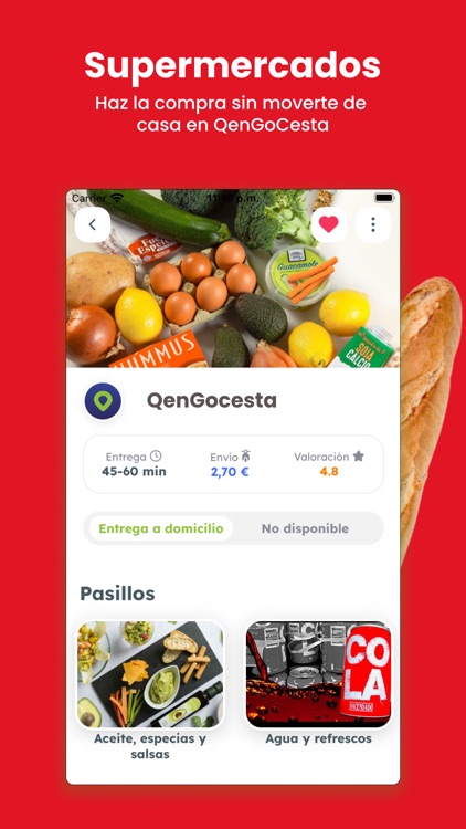 Qengo - Comida a domicilio screenshot-5