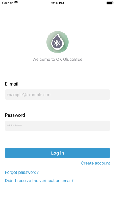 OK GlucoBlue Screenshot