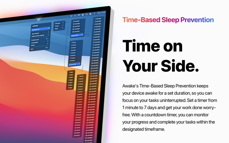 How to cancel & delete awake : prevent display sleep 2