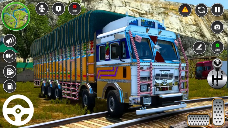 Indian Truck Driving Game Sim screenshot-6