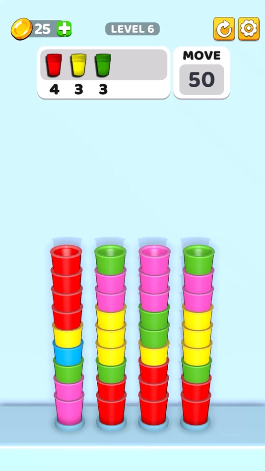 #2. StackySort (iOS) 由: Berat Oguz