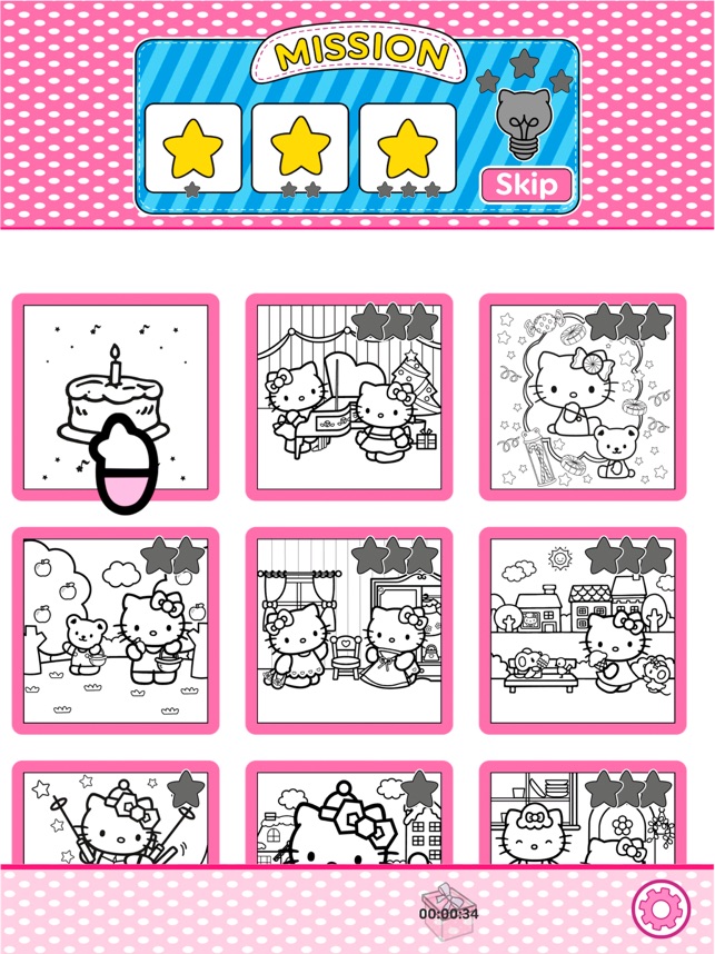 Kitten Sanrio Coloring Book android iOS-TapTap