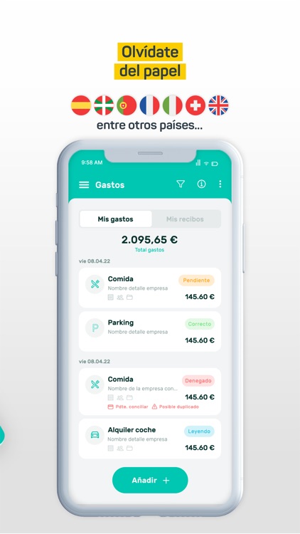 Tickelia - Notas de gastos screenshot-5