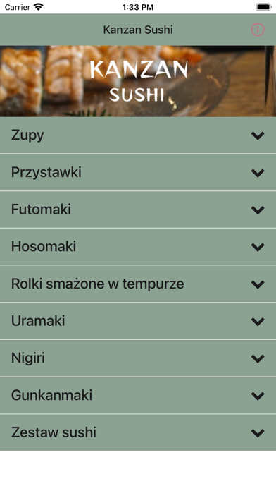 Kanzan Sushi Screenshot