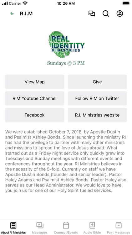 Real Identity Ministries