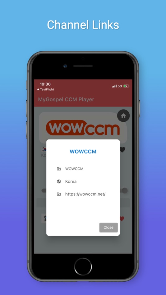 #3. Mygospel CCM Player (iOS) 由: HyunJun Cho