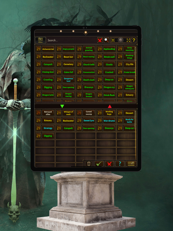 RPG Master Sounds Mixer