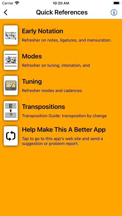 Early Music Companion Screenshot