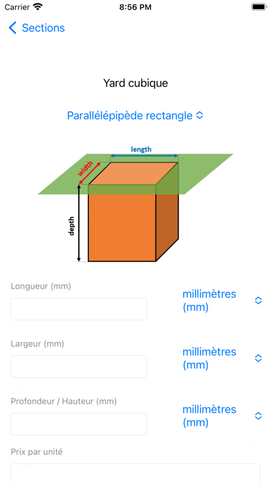 Screenshot #3 pour Convertisseurs de construction