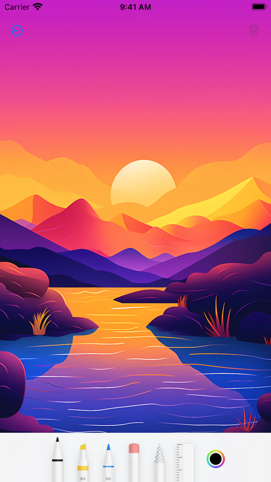 #1. Drawing App: Doodle Draw Pad (macOS) 由: Joe Blau