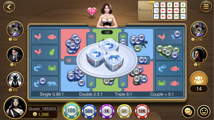 Win777 - Lengbear Poker Slots