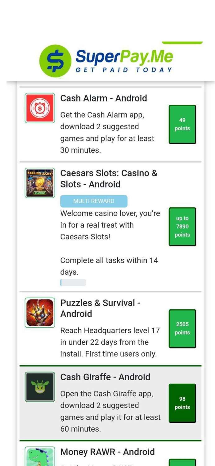 SuperPayMe Surveys For Money