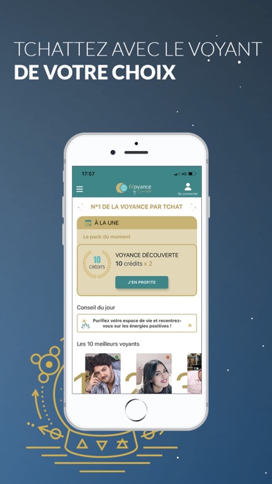 Screenshot #1 pour iVoyance: Consultation & Tarot