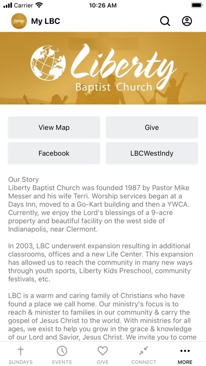 Liberty Baptist Church - IN screenshot-3