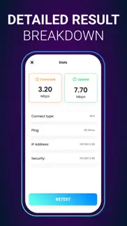 internet speed test & tracker iphone screenshot 3