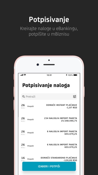 mBiznis Screenshot