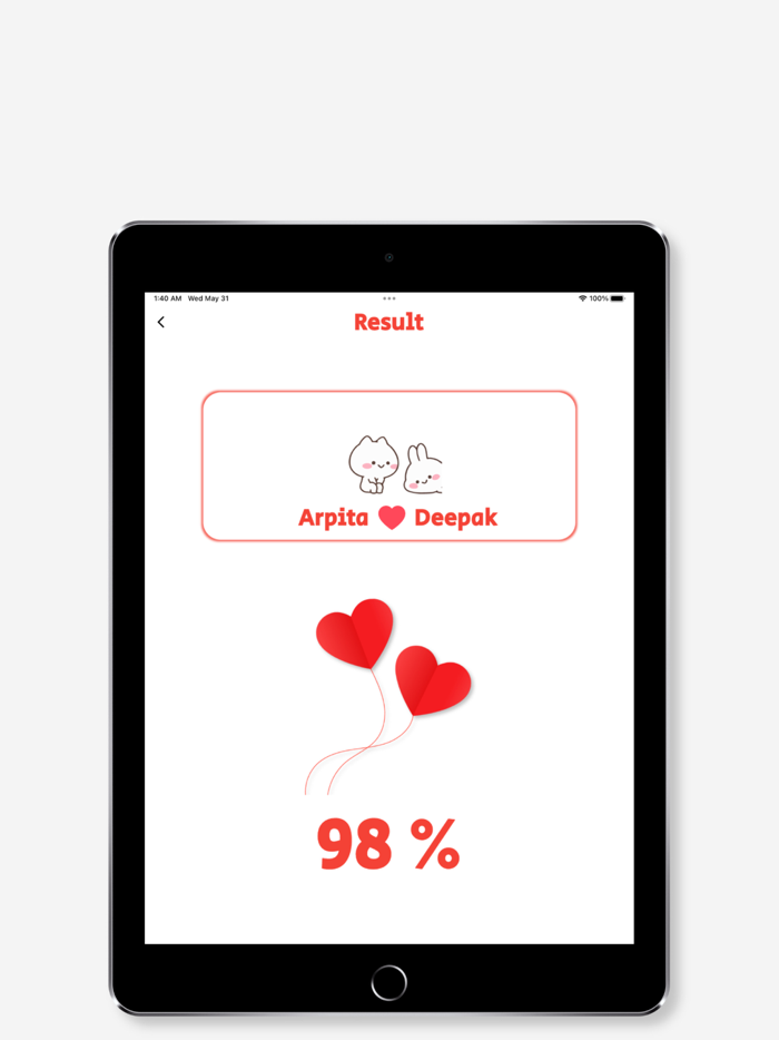 Love Calculator - Couple Test