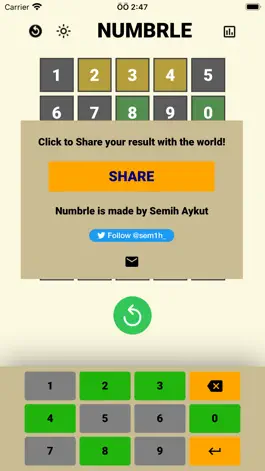 Game screenshot Numbrle apk