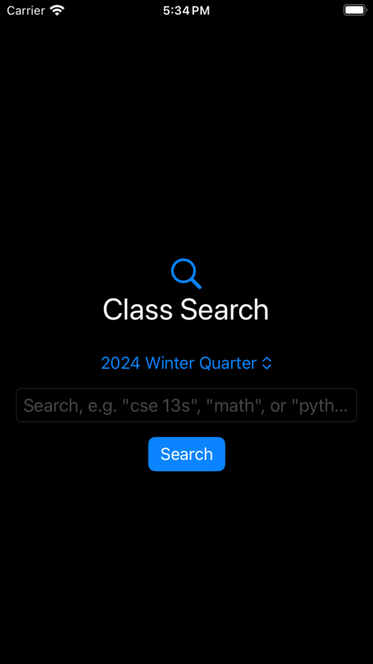 #1. UCSC Pisa Class Search (macOS) Podle: Advaith Jagathesan