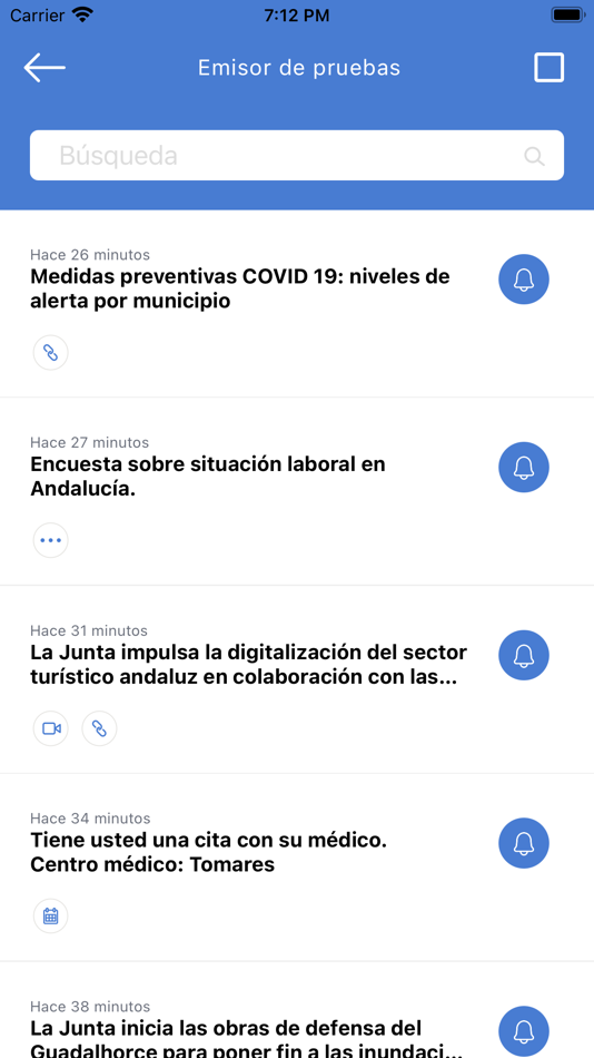 #3. Avisos Junta (iOS) بواسطة: Junta de Andalucía