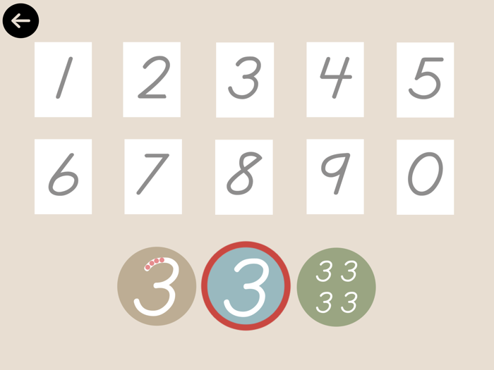 Montessori Number Tracing