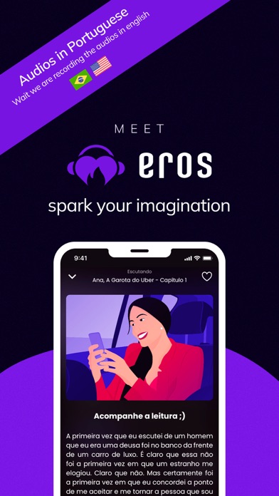 Eros - Sexy audio stories Screenshot 1 - AppWisp.com Eros - Sexy audio stories Screenshot 1 - AppWisp.com
