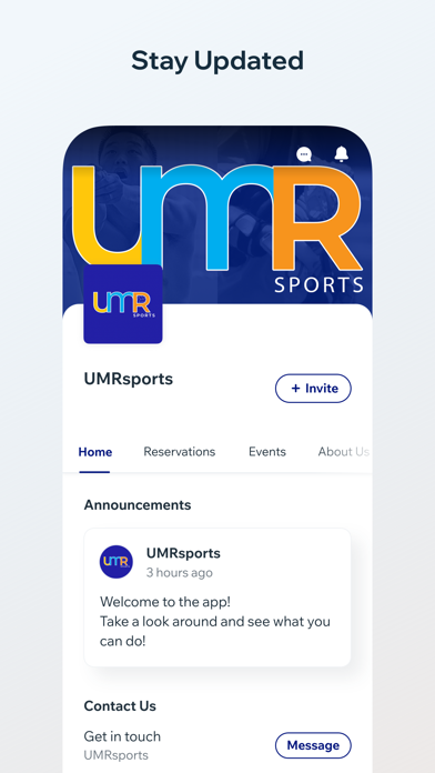 UMRsports Screenshot