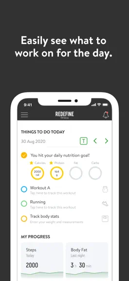 Game screenshot Redefine Fitness Training apk