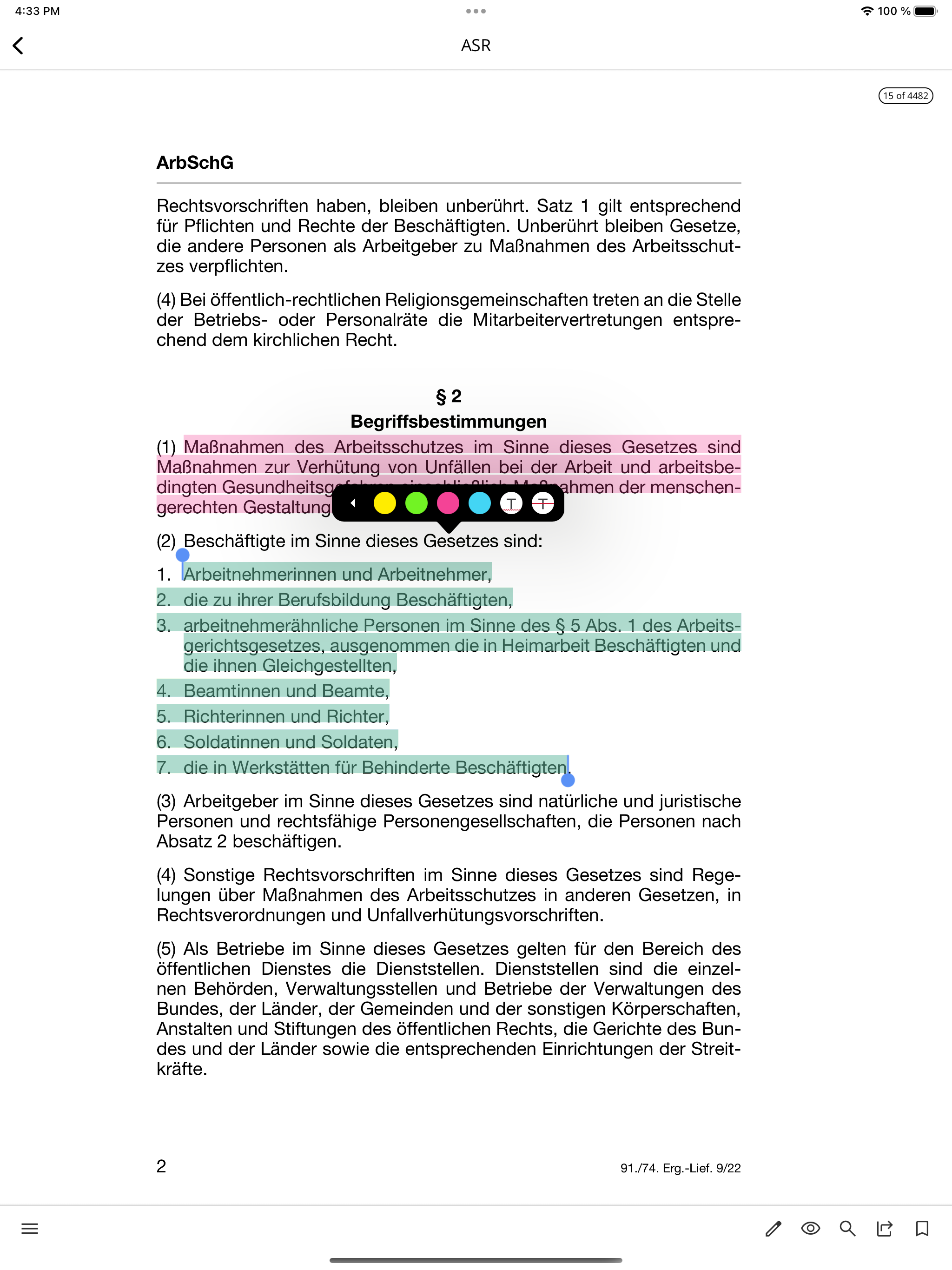 Arbeitsstätten