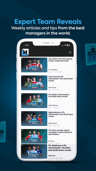 Fantasy Football Hub: FPL Tips Screenshot