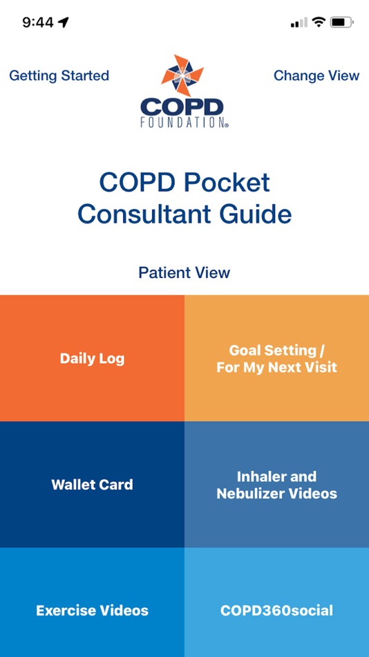 #1. COPD Pocket Consultant Guide (iOS) 来自: COPD Foundation