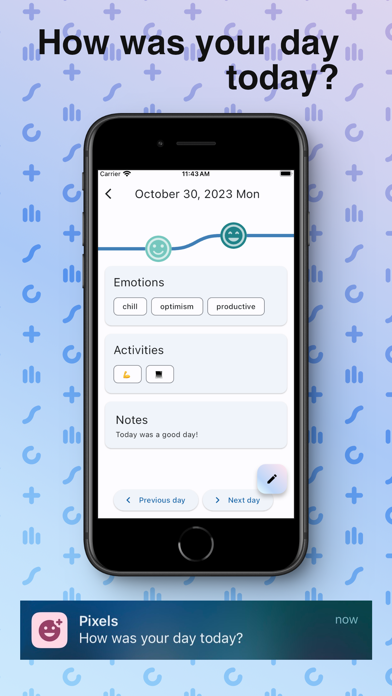 Pixels Journaling: Mood Trackのおすすめ画像1