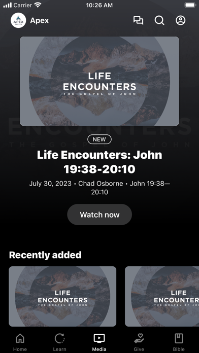 Apex Church Dayton Screenshot