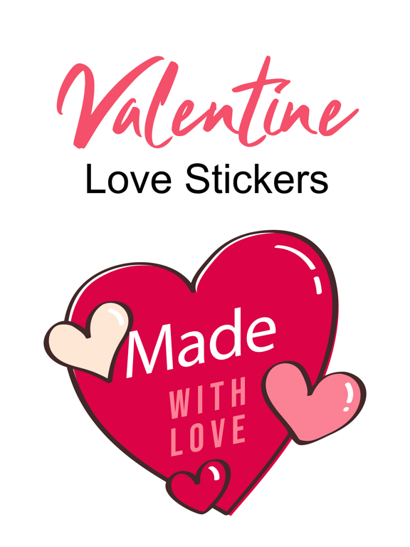 Screenshot #4 pour Happy Valentine's Stickers!