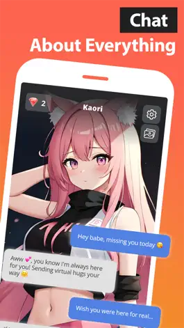 Game screenshot Waifu Anime AI Girlfriend Chat apk