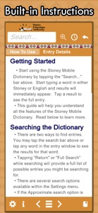 Stoney Mobile Dictionary screenshot #9 for iPhone
