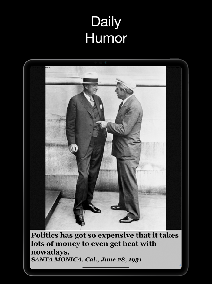 Will Rogers Daily Quotes