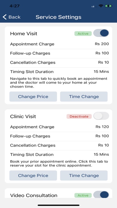 EMedStore Doctor Admin Screenshot