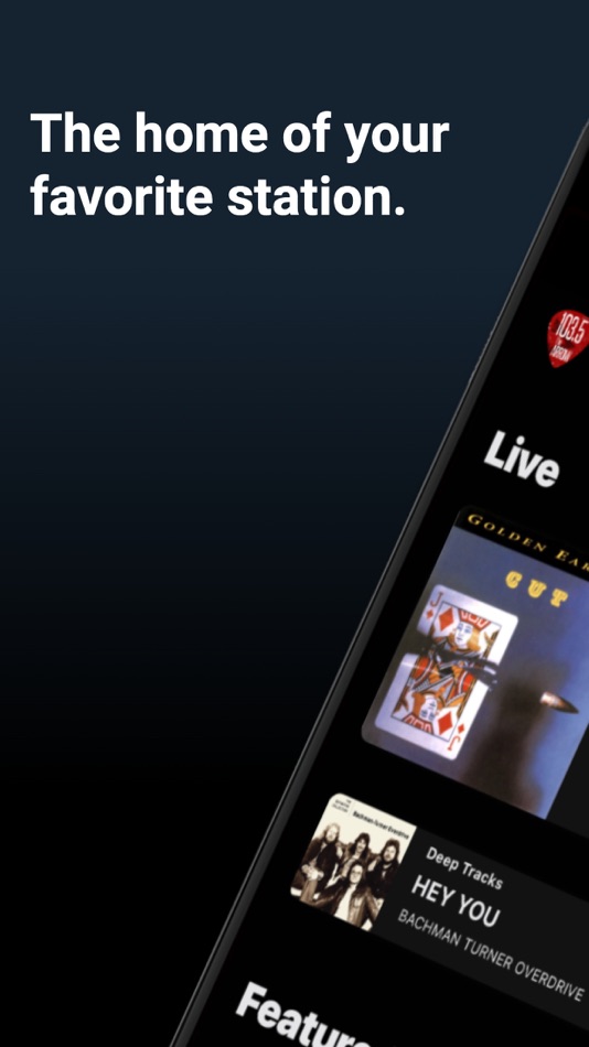 #1. 103.5 The Arrow (iOS) 由: Bonneville International